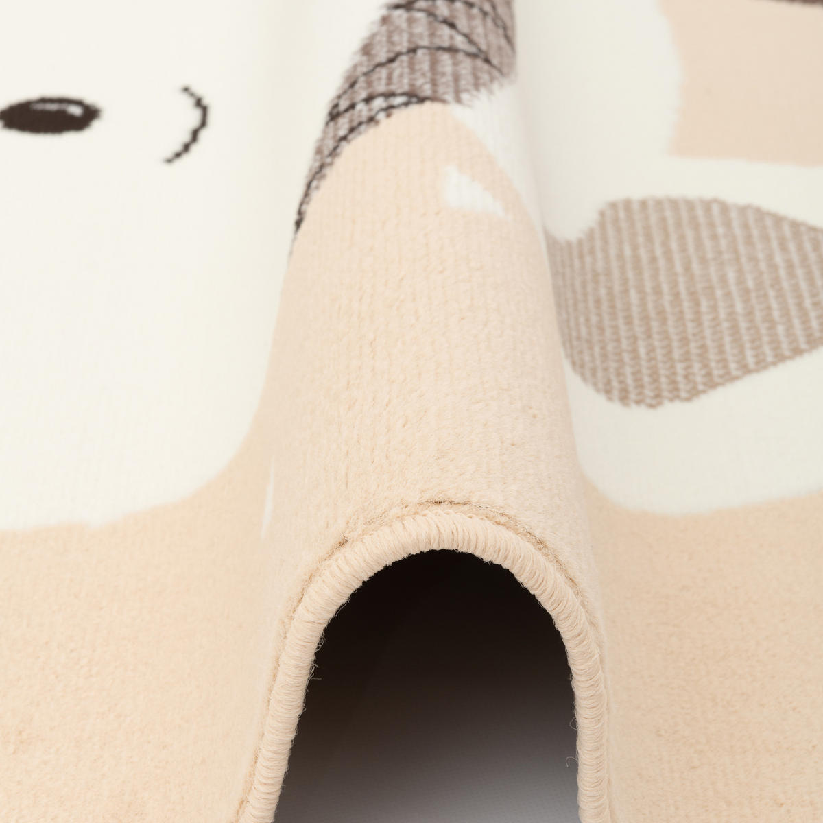 KINDERTEPPICH TRENDLINE PASTELL BÄR - Rosa, Textil (200/290cm) - Pergamon