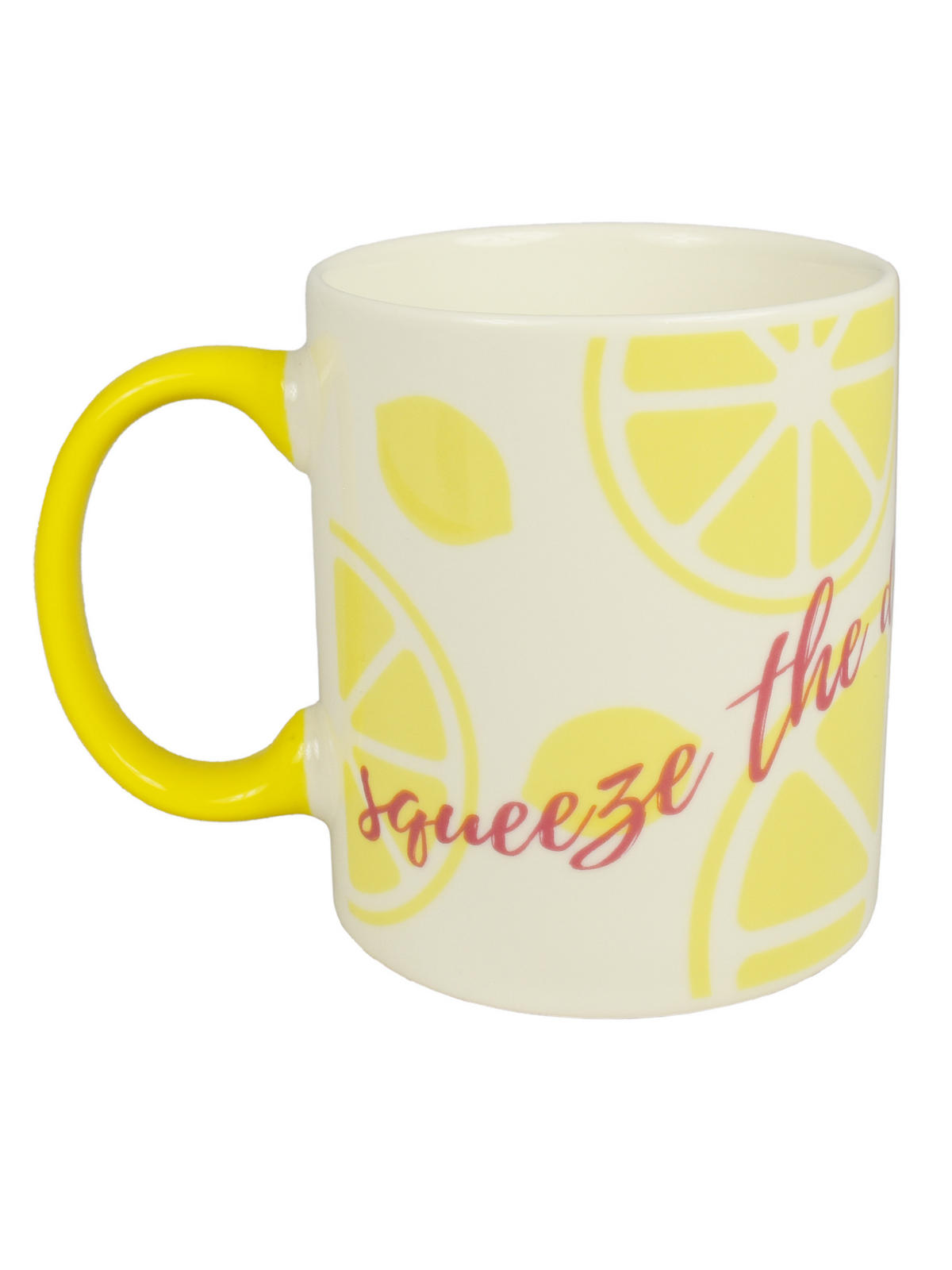 KAFFEEBECHER The Peanuts Snoopy Squeeze the day Weiß 320 ml - Weiß, Keramik (0.32L) - United Labels