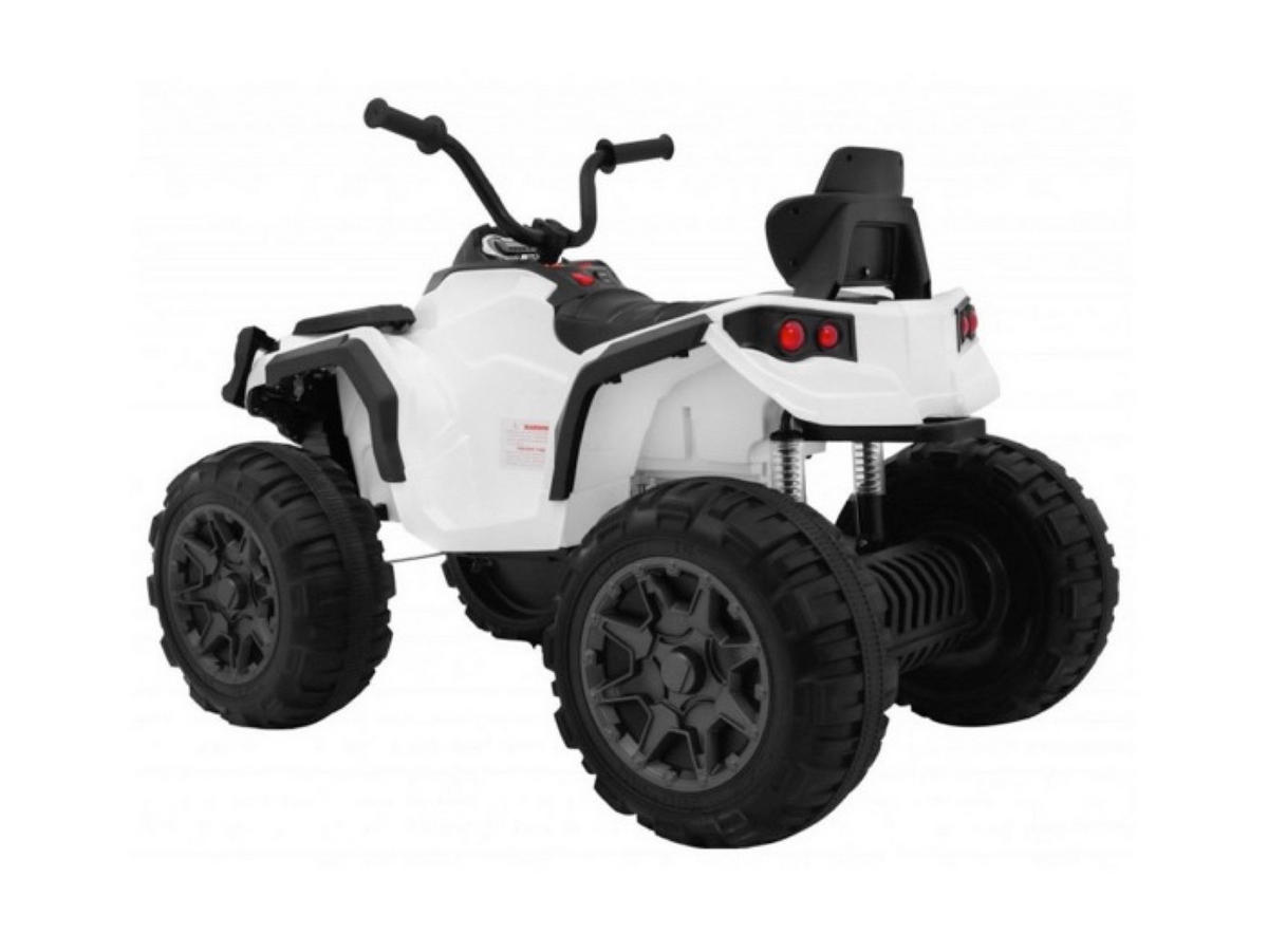 KINDER ELEKTROQUAD Go-Kart weiß - Weiß, Kunststoff (109/65/41cm) - TPFLiving