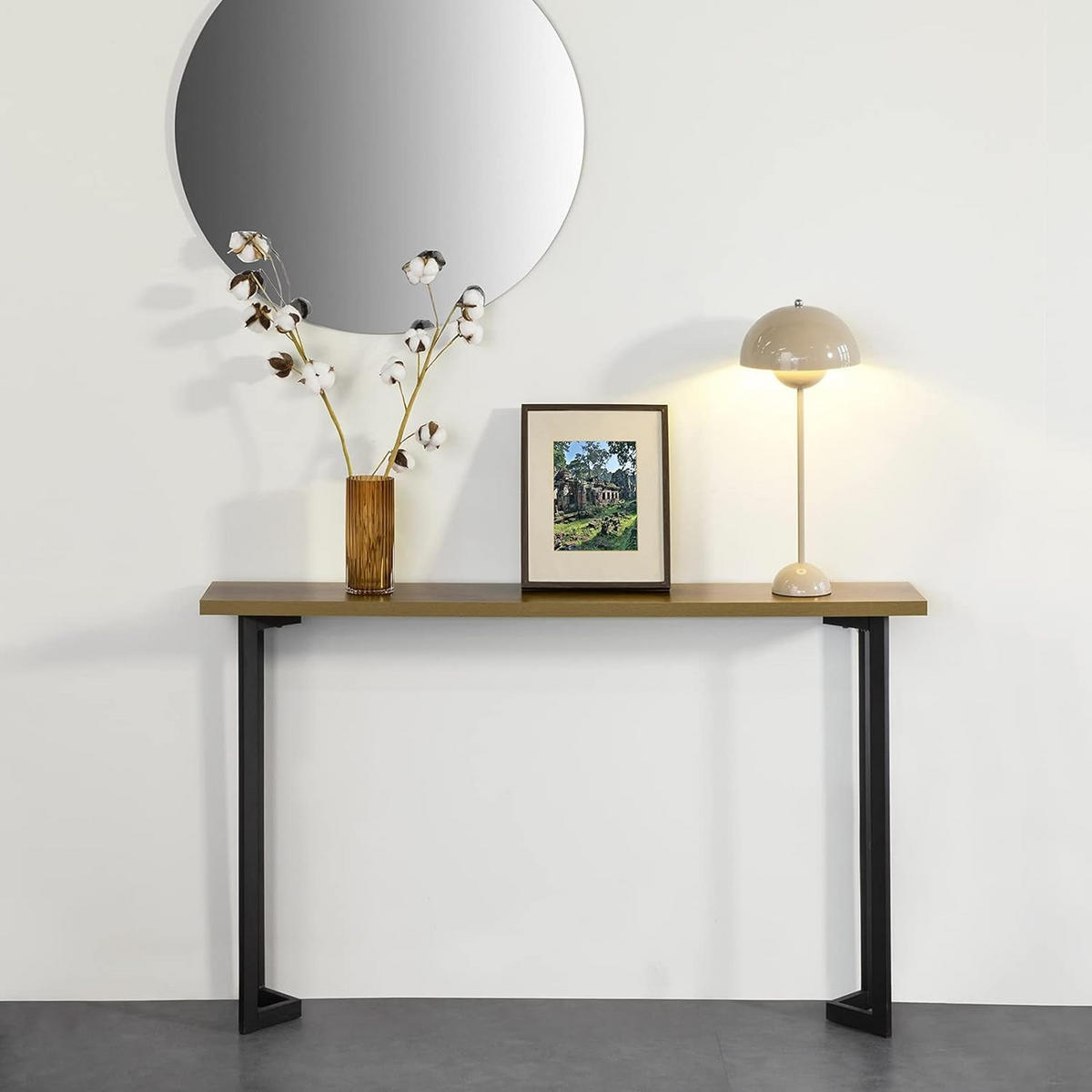 KONSOLENTISCH Vintage - Naturfarben, Holzwerkstoff (20/120/75cm) - SoBuy