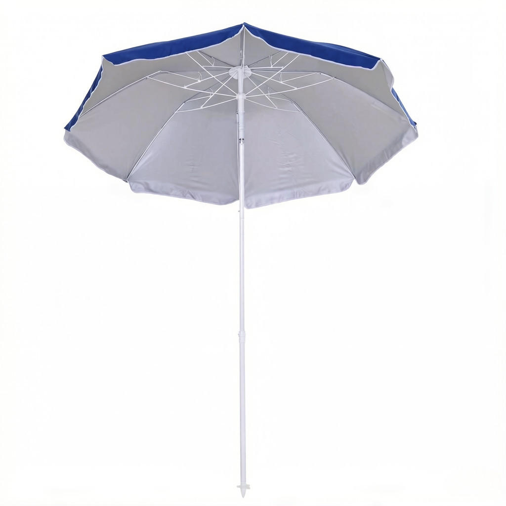 SONNENSCHIRM 160/160/205 cm Blau (Keine Basis) - Blau, Metall (150/150cm) - Oxeza