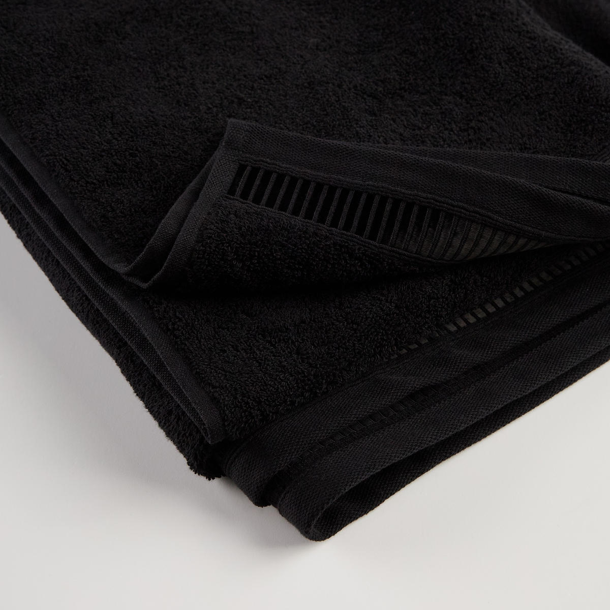 BADETUCH Alicanty - Schwarz, Textil (100/150cm) - home&you