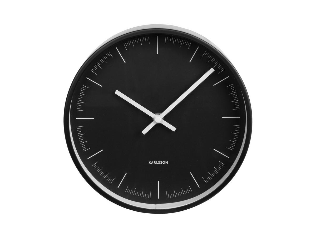 WANDUHR Odense Deep - Schwarz - Schwarz, Metall (21.5/21.5/8.2cm) - Karlsson