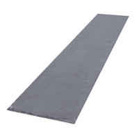 HOCHFLORTEPPICHE Anthrazit 80 x 300 cm - Anthrazit, Kunststoff (80/300cm) - TT Home
