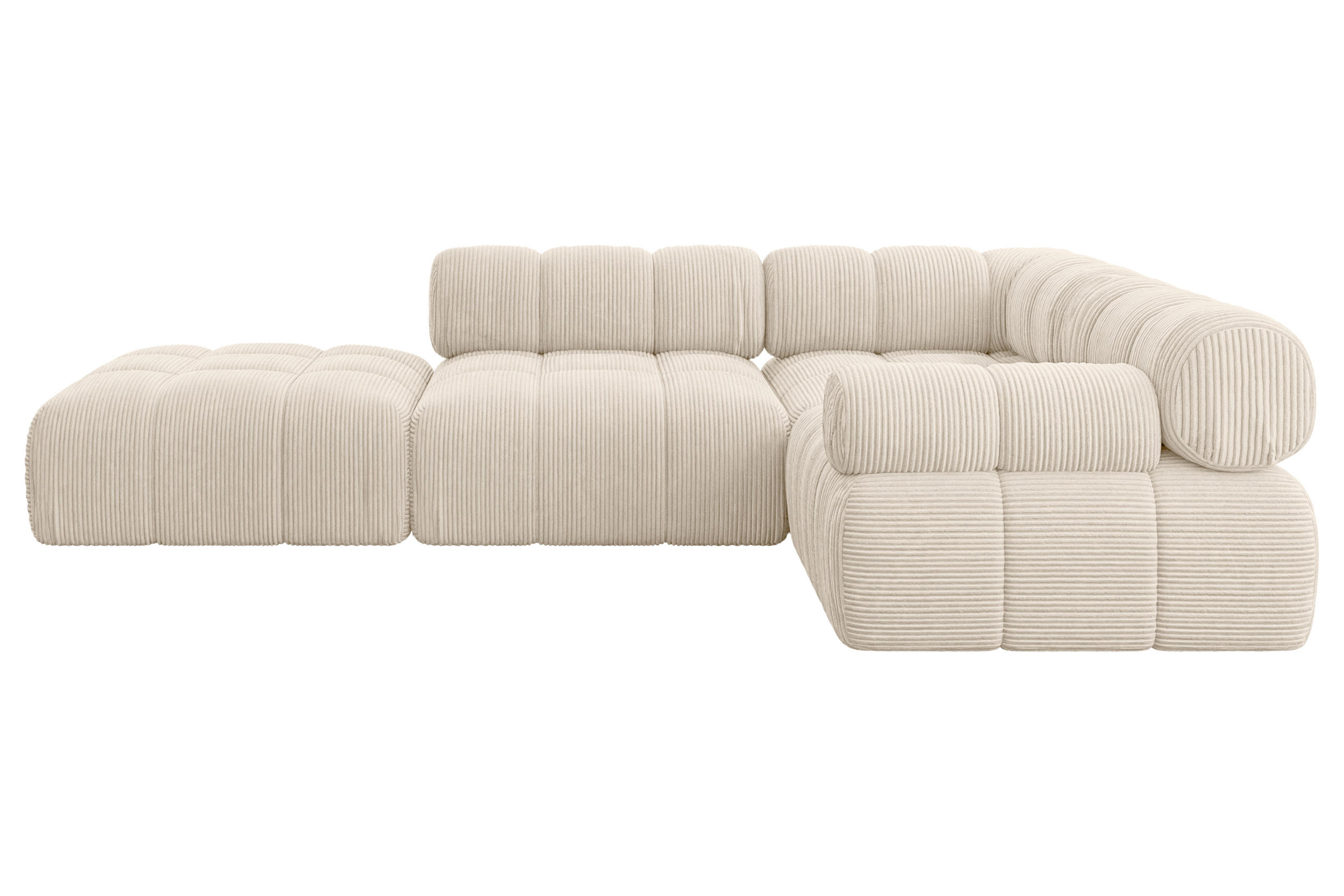 Altdecor Ecksofa Beige 285x190 cm