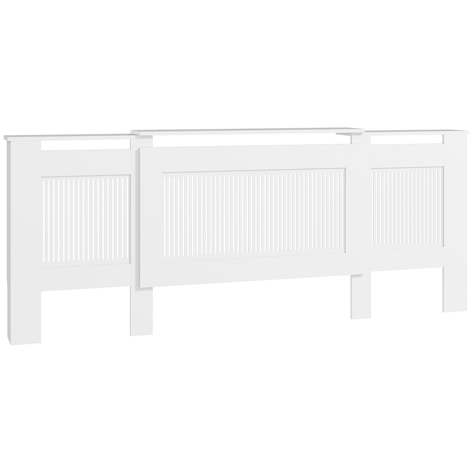 Homcom Heizkörperverkleidung Weiß 19x81.5x201 cm