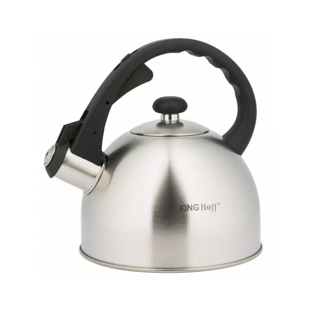 WASSERKESSEL Silber 20/20/25 cm KH3324 - Silberfarben, Metall (20cm) - Kinghoff 