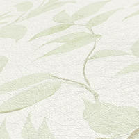 VLIESTAPETE Weiß 53/1005 cm - Grün, Kunststoff/Textil (53/1cm) - KUNSTLOFT