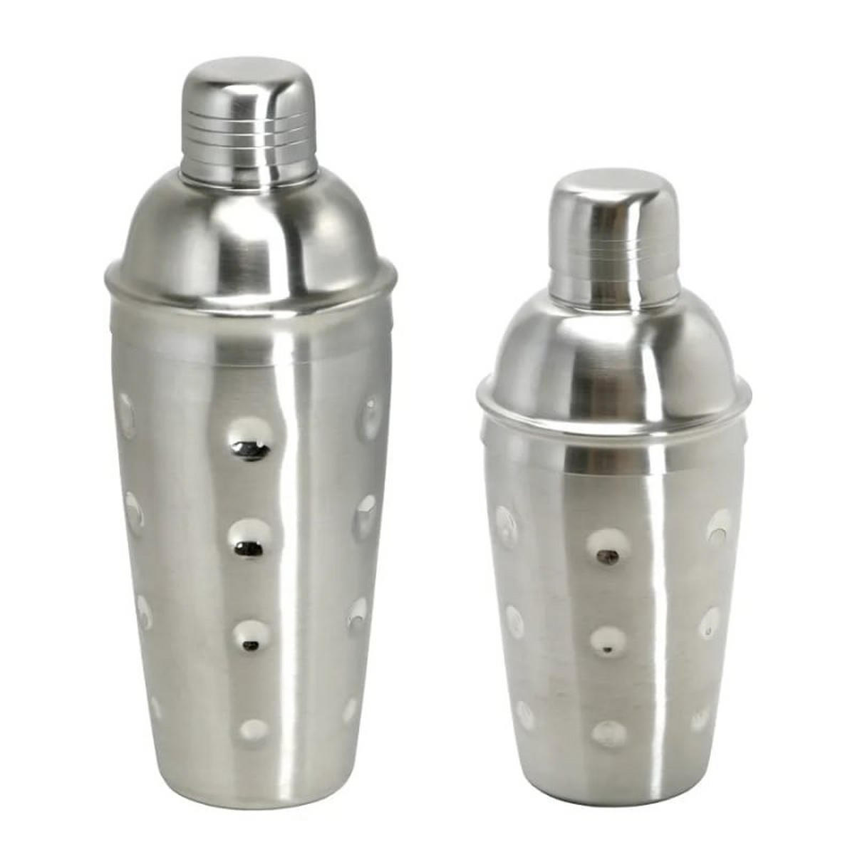 COCKTAILSHAKER 3tlg., Edelstahl, mit Sieb, 700 ml - Edelstahlfarben, Metall (9.5/9.5/26cm) - ich-zapfe