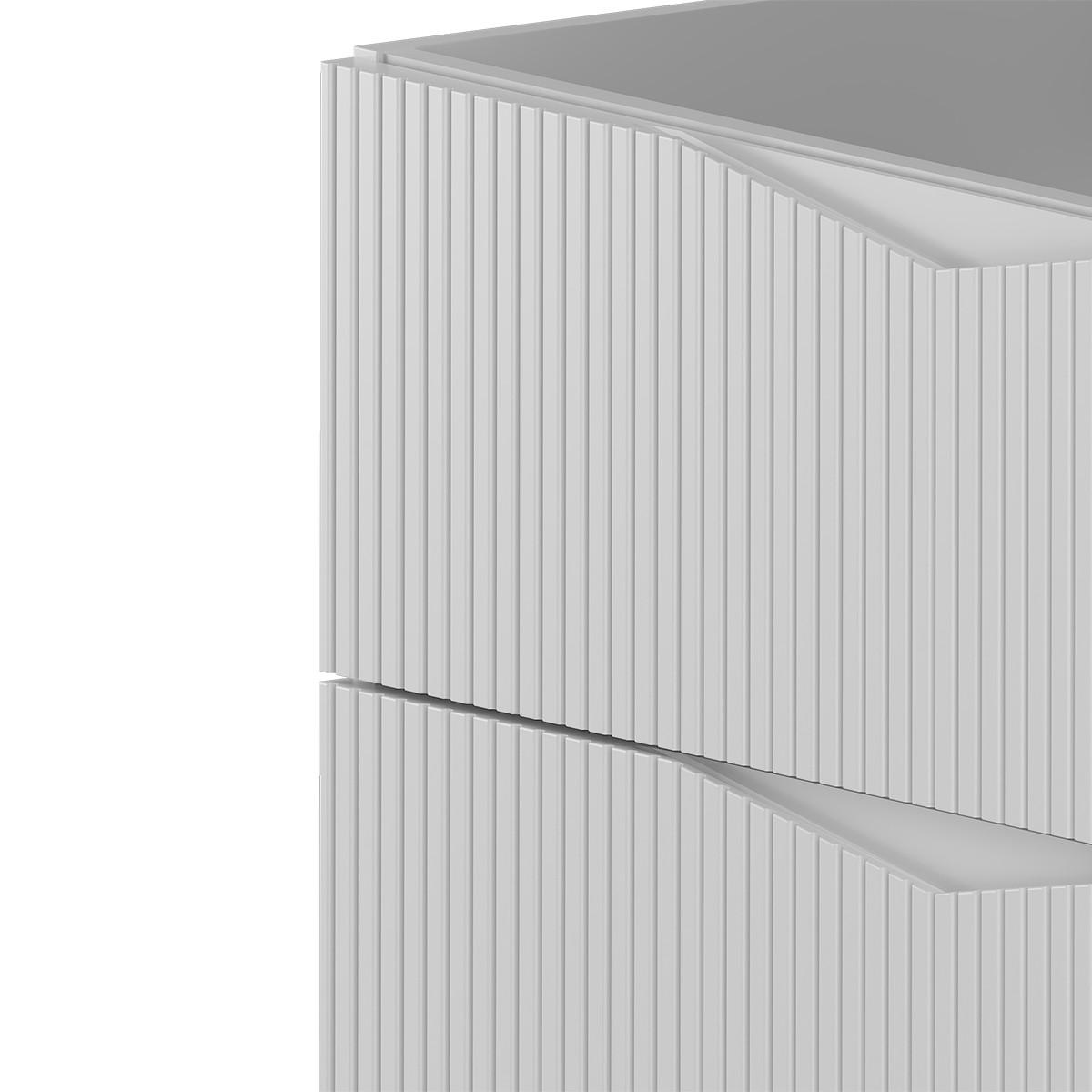 WASCHTISCHUNTERSCHRANK 60cm Tao Weiß - Weiß, Holzwerkstoff (60/50/46.5cm) - Petits-meubles