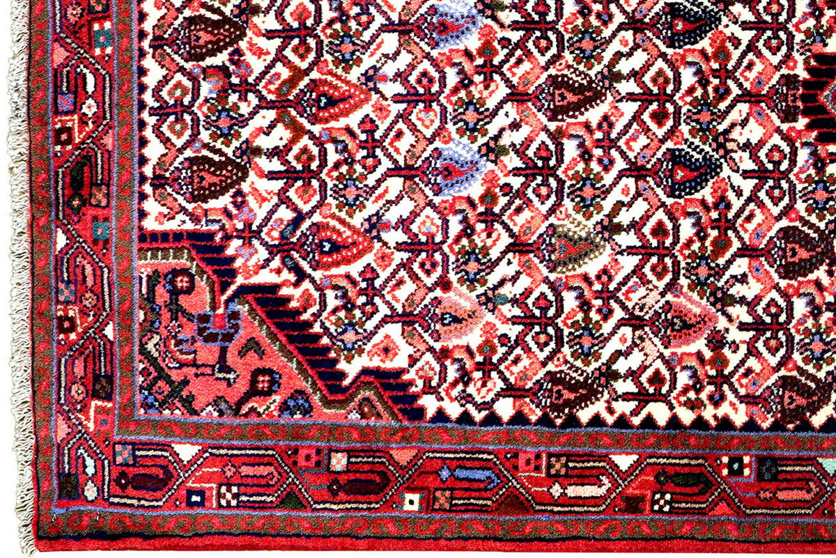 TEPPICH Assadabad Mehrfarbig 196/82 cm Schurwolle - Multicolor, Textil (82/196cm) - Looma