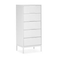 KOMMODE 50/115/40 Auri Weiß - Weiß, Holzwerkstoff (50/115/40cm) - VS Venta-stock