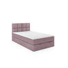 BOXBETT OLAF 100 x 200 Rosa - Rosa, Textil/Metall (100/200cm)