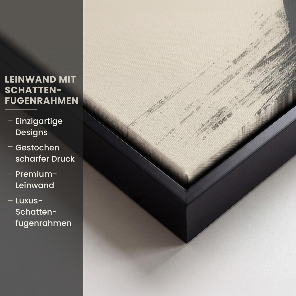 LEINWAND Bilder mit Rahmen - Frau - Hut - Farbe - 60x40 - Goldfarben, Textil (60/40cm) - MuchoWow