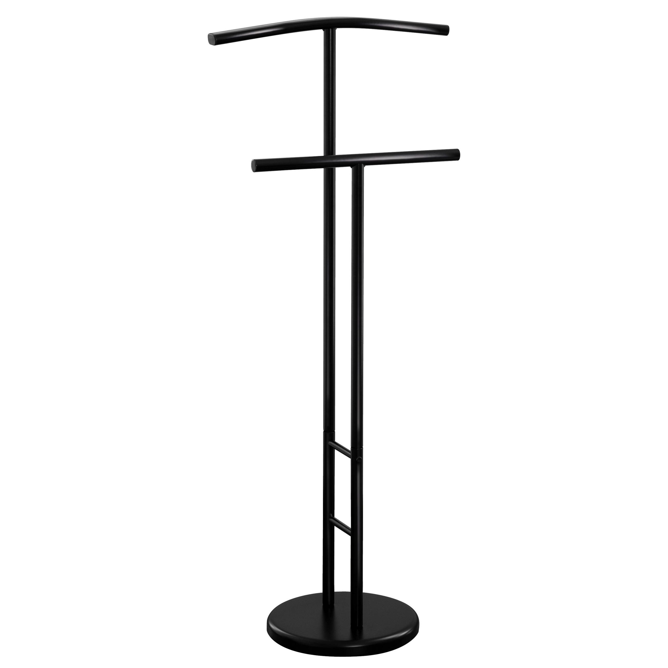 KLEIDERBUTLER, schwarz, Metall - Schwarz, Metall (28.5/114.5/46cm) - bremermann