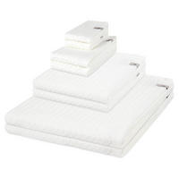 FROTTIERSET Piquee 8-teilig - Weiß, Textil (50/100cm) - MÖVE