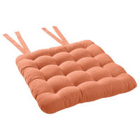 STUHLKISSEN Solid 35x37 cm - Orange, Textil (37/35cm) - Butlers