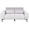 2-SITZER-SOFA grau Vegamo - Grau, Textil (176/97/110cm) - Beliani