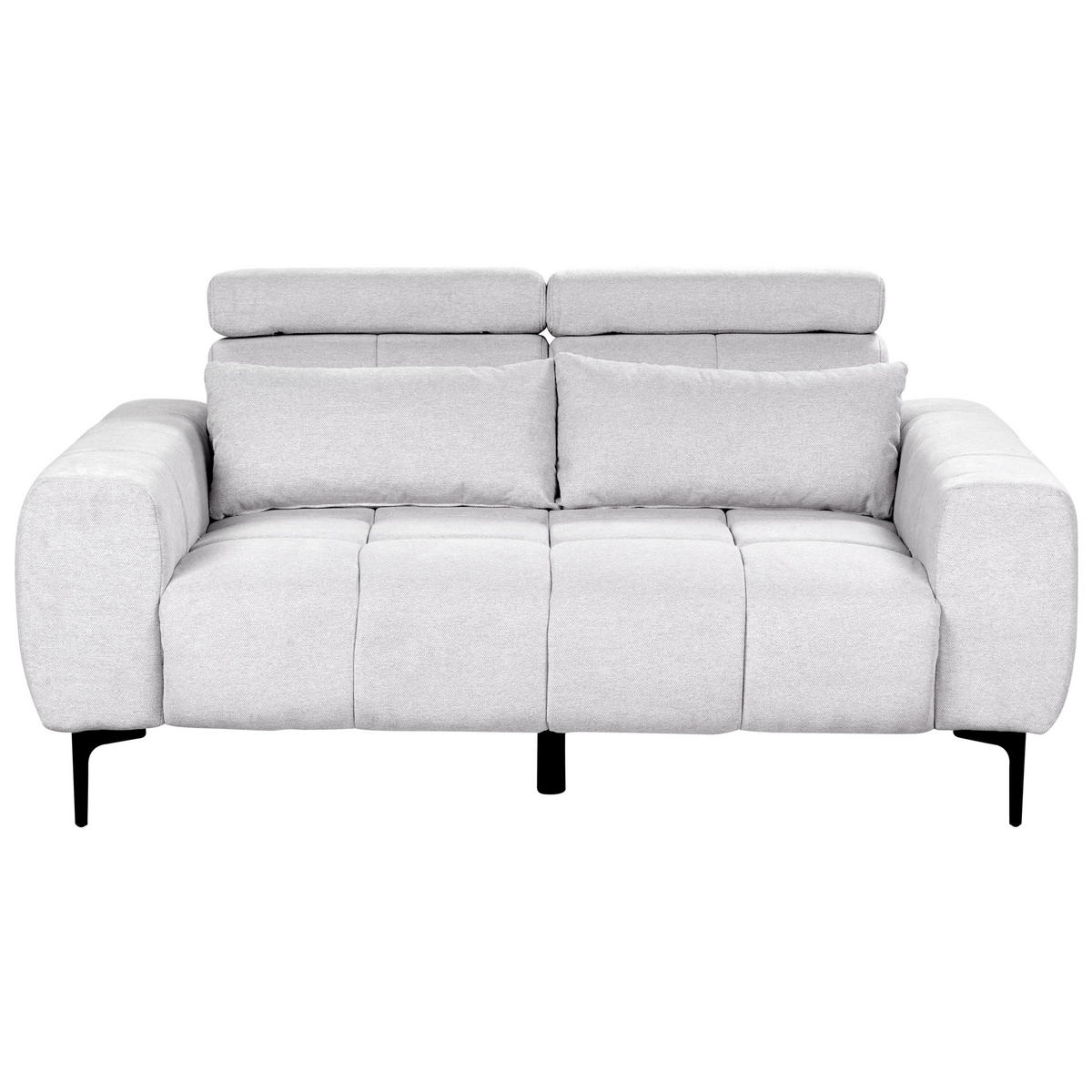 2-SITZER-SOFA grau Vegamo - Grau, Textil (176/97/110cm) - Beliani
