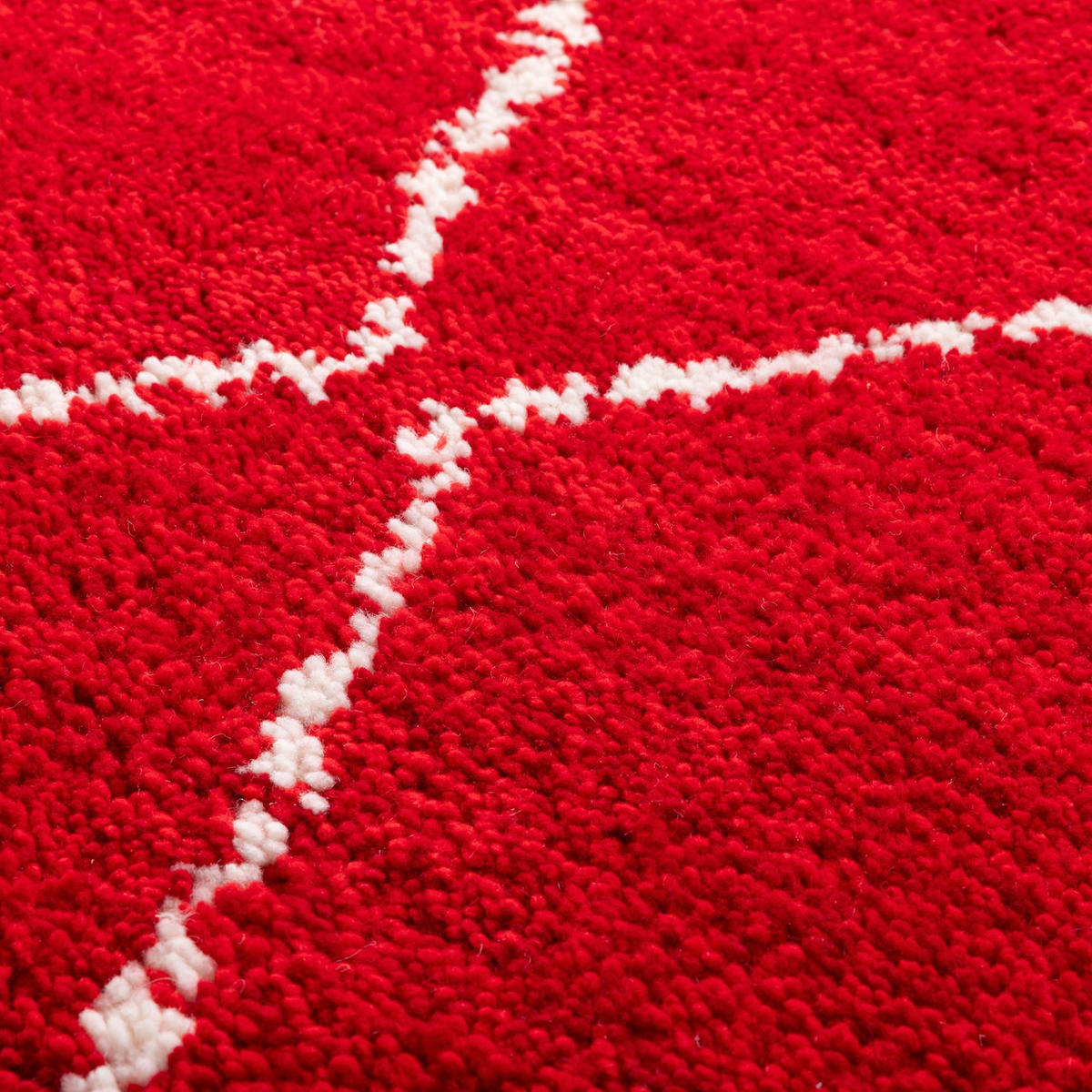 BERBERTEPPICH 140/200 cm Boumia - Rot, Naturmaterialien/Naturmaterialen (140/200cm) - Steffensmeier