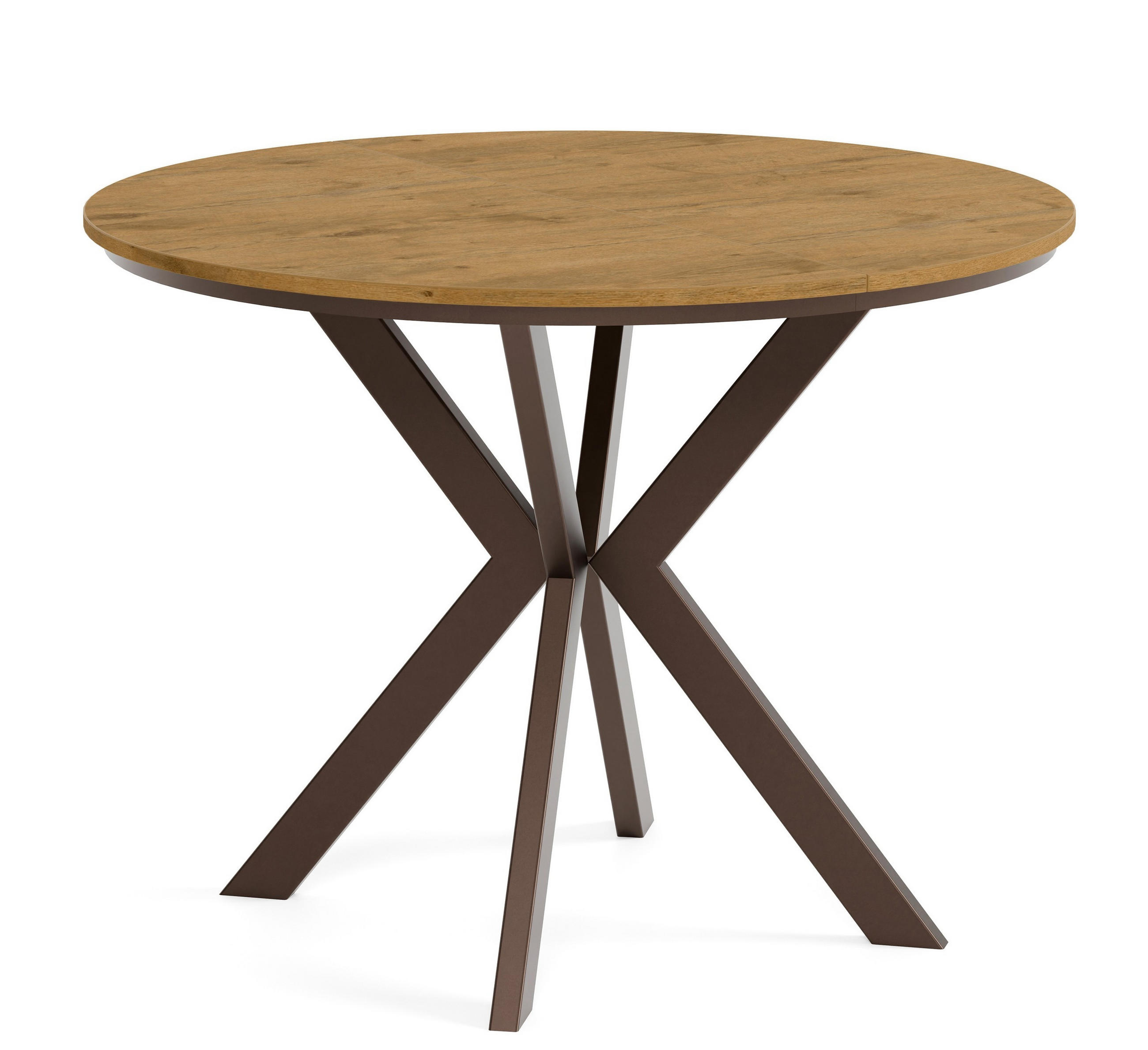 Sepro Meble Tisch Braun, Eiche 100x76x100 cm