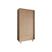 KLEIDERSCHRANK Ferido - Beige, Holzwerkstoff (92/180/40cm) - MIRJAN24