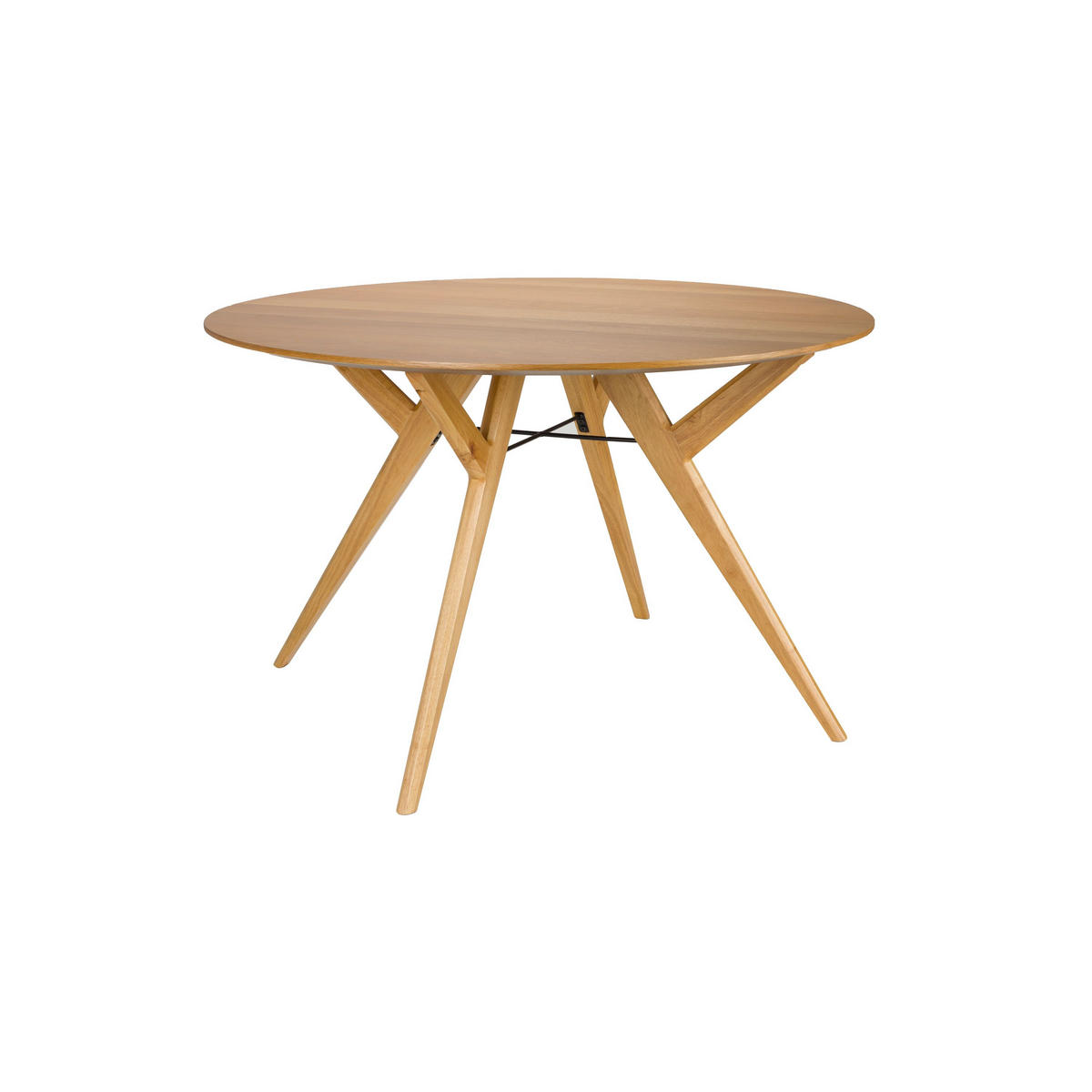 ESSTISCH IJver Rund 120 cm Natur - Naturfarben, Holzwerkstoff (120/120/75cm) - Zuiver