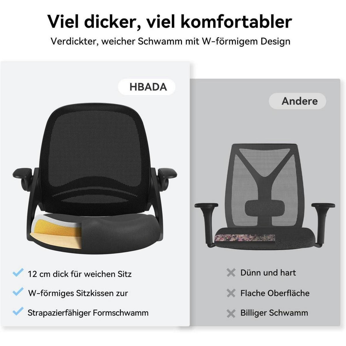 BÜROSTUHL J1 Mesh Schwarz - Schwarz, Kunststoff (60/100/60cm)