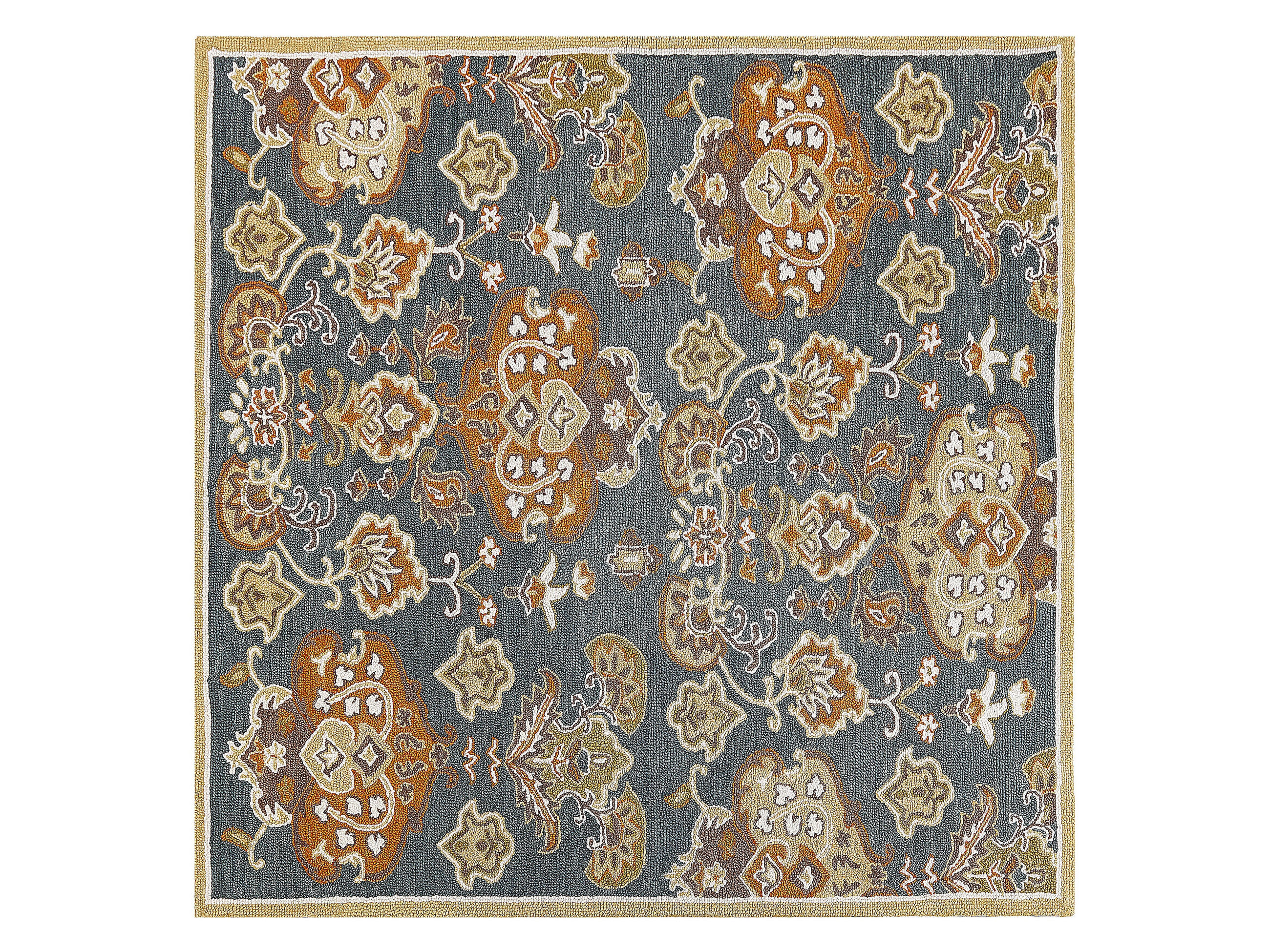 VINTAGE-TEPPICH Umurlu 200/200 cm - Multicolor, Textil (200/200cm) - Beliani