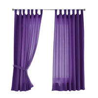 VORHANG 2ER SET POTSDAM HxB 175x140 cm Lila - Lila, Textil (140/175cm) - Gardinenbox