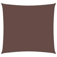SONNENSEGEL Oxford-Gewebe Quadratisch 4,5x4,5 m Braun - Braun, Textil (450/450cm) - furnicato