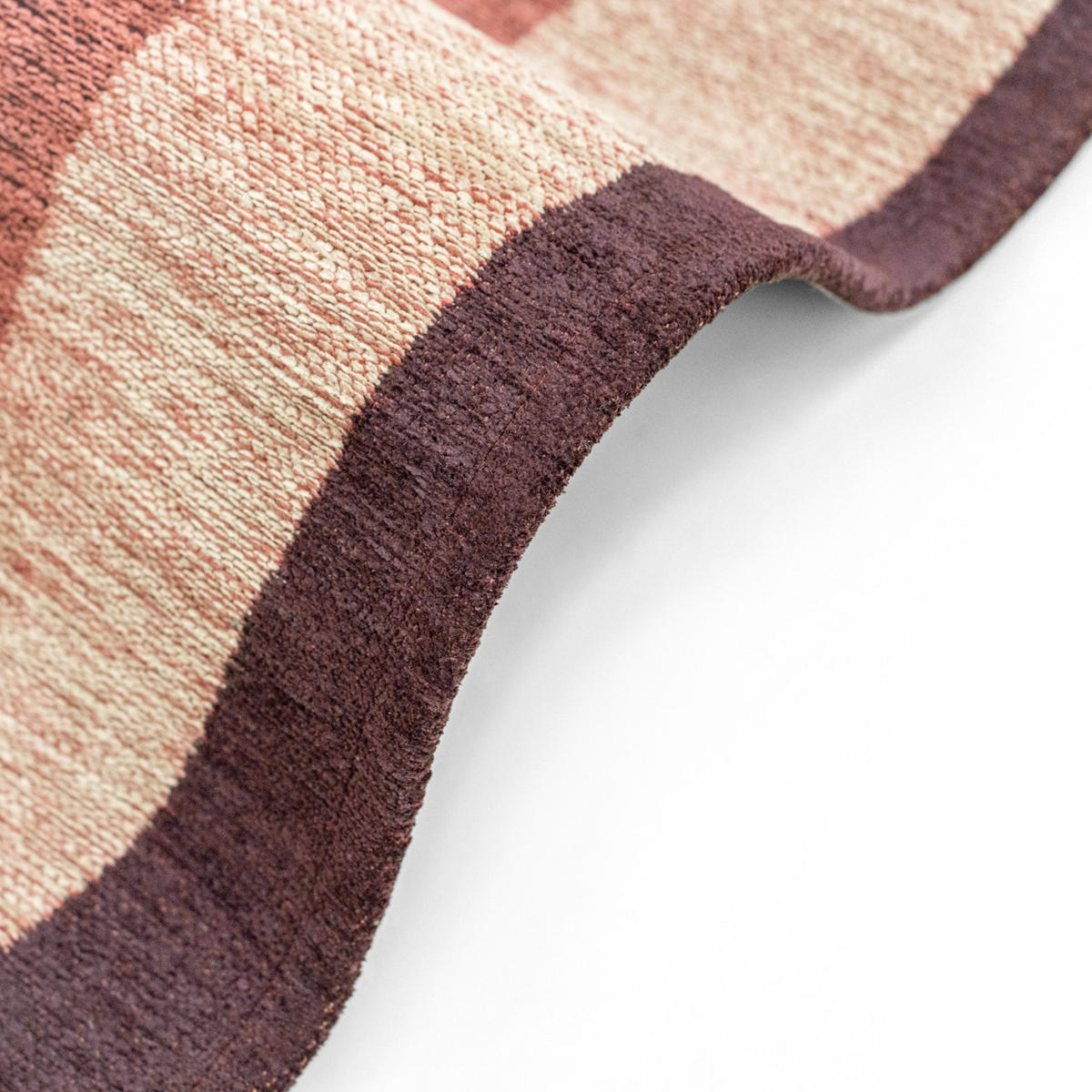 TEPPICH Rosewood Craft Marble 200/280 cm - Pink, Kunststoff/Textil (200/280cm) - Louis De Poortere