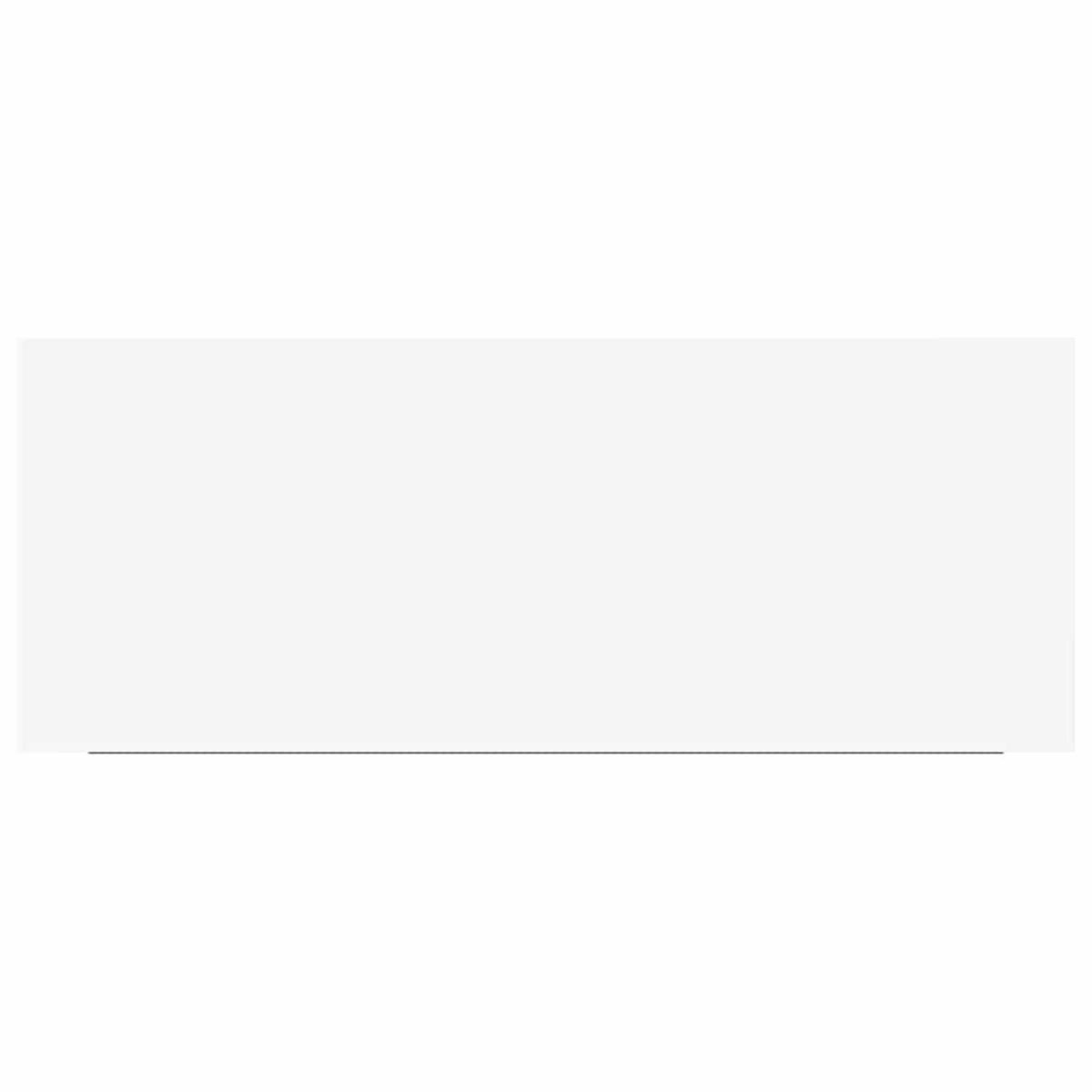 WANDBOARDSET 2-teilig 60/23,5/3,8 cm aus MDF Weiß Max. Belastbarkeit 7 KG - Weiß, Holzwerkstoff (60/3.8/23.5cm) - vidaXL