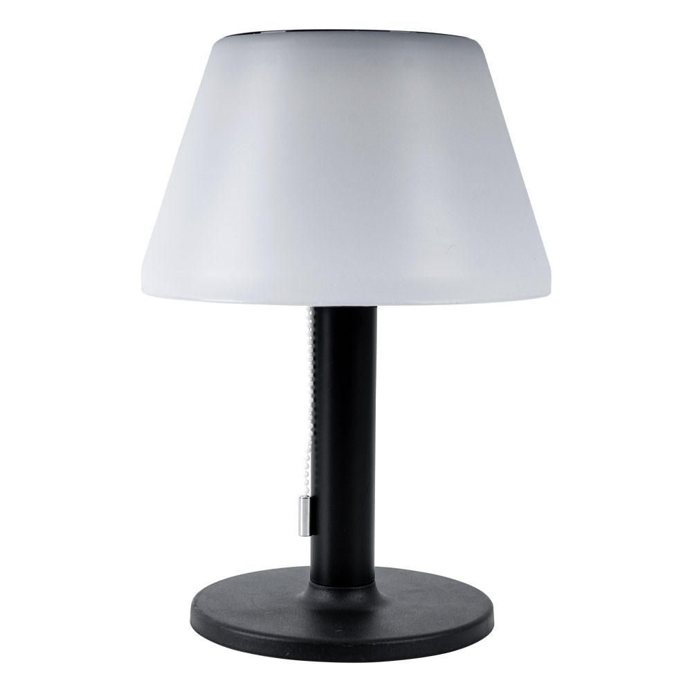 LED AUSSENLEUCHTE Solar Schwarz Weiß - Schwarz, Metall (20/20/28cm)
