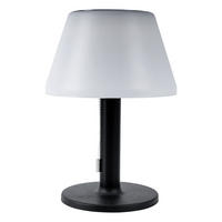 LED AUSSENLEUCHTE Solar Schwarz Weiß - Schwarz, Metall (20/20/28cm)