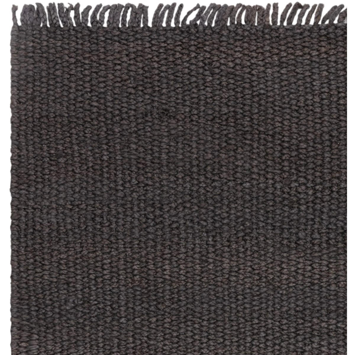 TEPPICH Moderner aus Natural Materials HURST Schwarz 160 x 230 cm - Schwarz, Naturmaterialien (160/230cm) - Novatrend