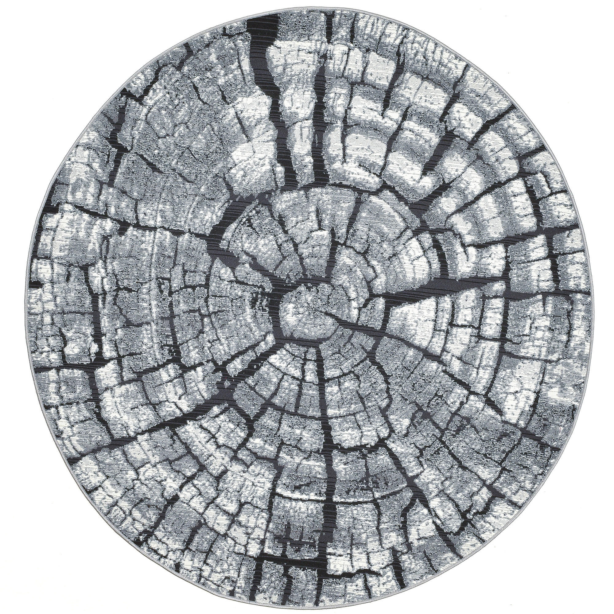 OUTDOORTEPPICH Aurora 60x60 cm - Grau, Textil (60/60cm) - Gino Falcone