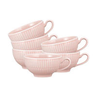 TEETASSEN Amina Rosé 0,22 l 6er Set - Rosa, Keramik (0.22L) - Seltmann Weiden