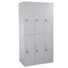 SCHLIESSFACH Grau - Grau, Metall (90/180/50cm) - MCW