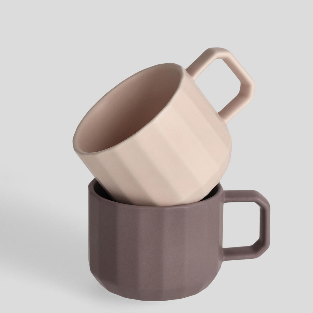 BECHER Fasset - Hellrosa, Keramik (0.3L) - home&you