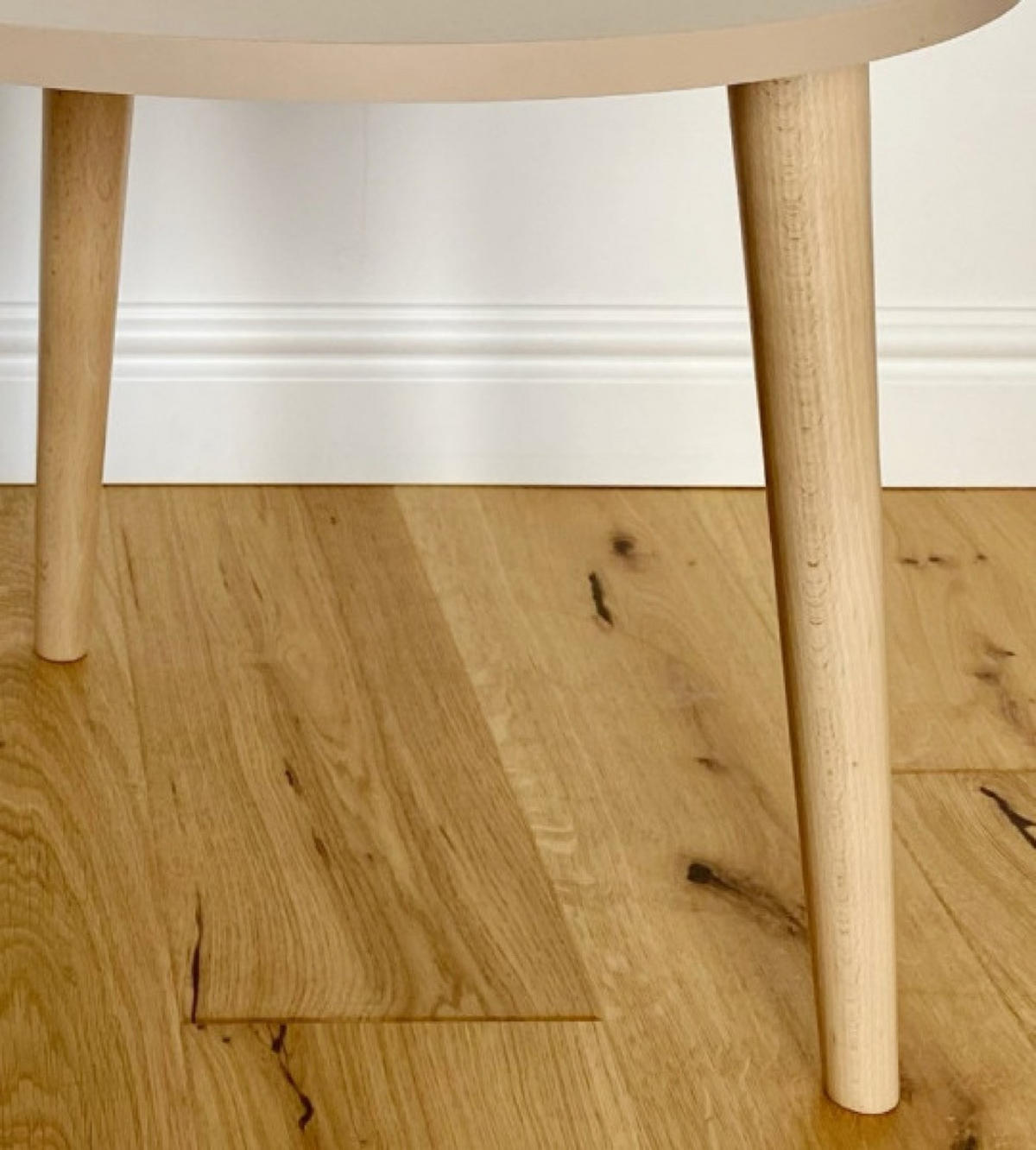 TISCH Weiß Boho Rund - Weiß, Holzwerkstoff (68/67/49cm) - Sepro Meble