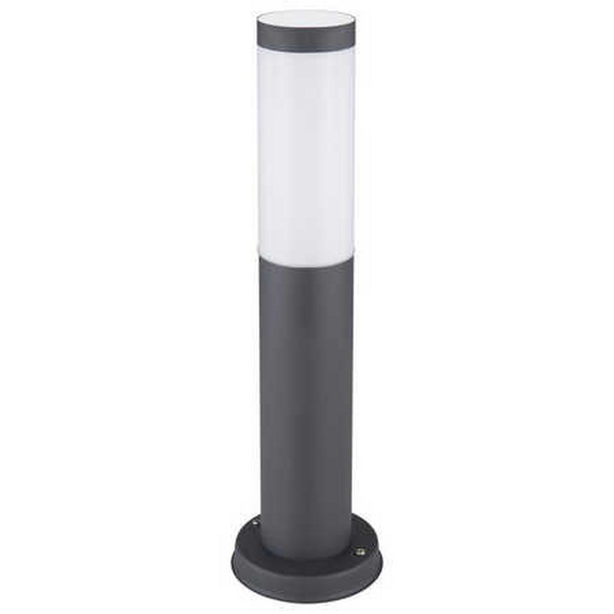 LED AUSSENLEUCHTE Edelstahl RGB - Anthrazit, Metall (12.7/12.7/45cm) - Globo Lighting