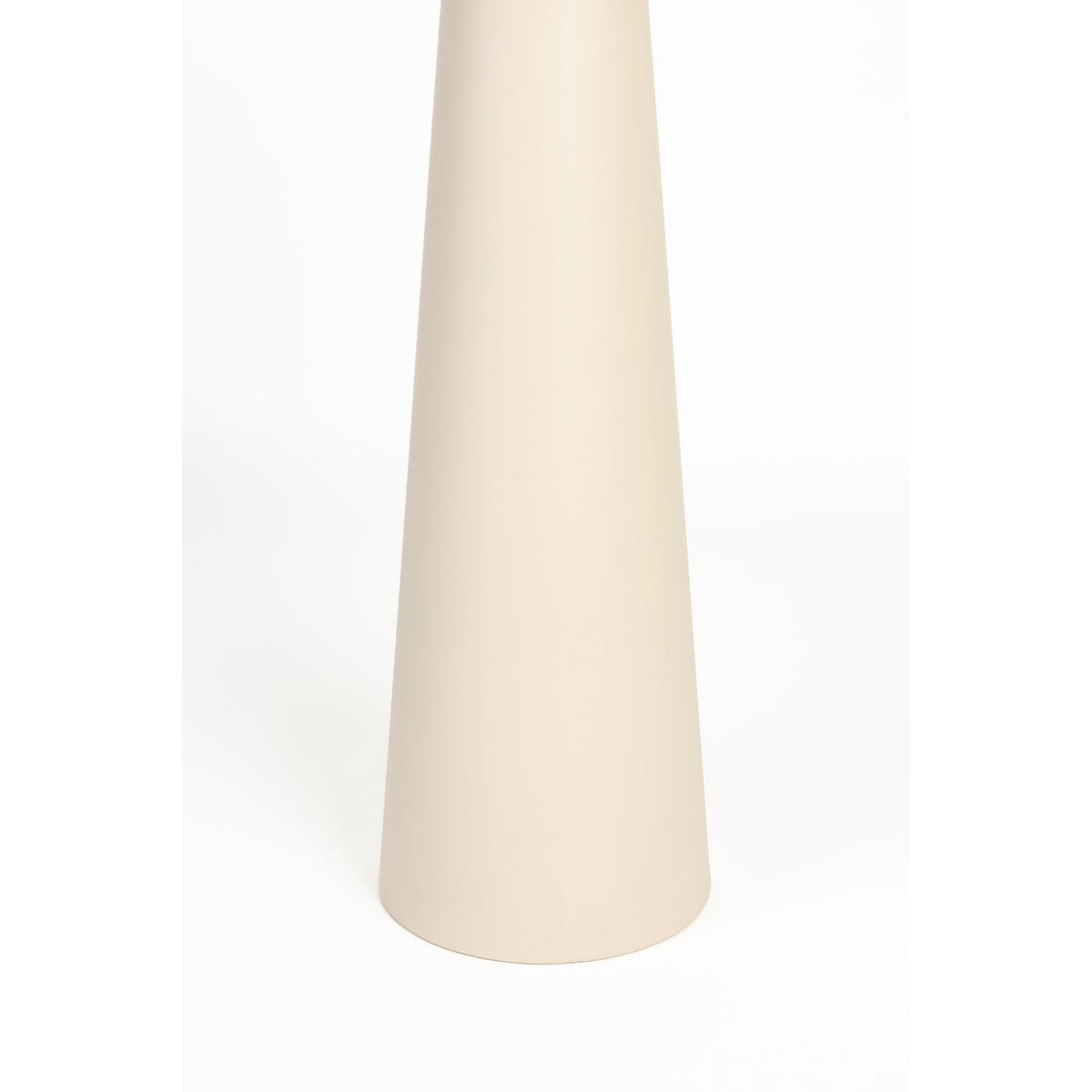 BEISTELLTISCH Joya Hoch 40x40 cm -Optik Beige - Beige, Metall (40/40/70cm) - Housecraft Living