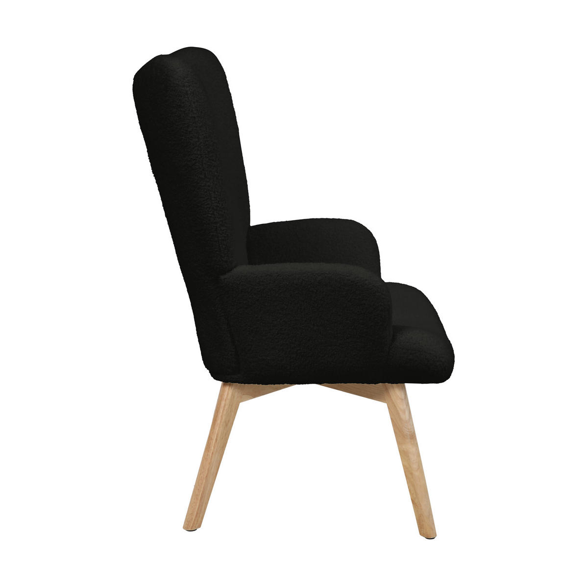 OHRENSESSEL Olav - Schwarz, Textil (64/96/70cm) - SVITA