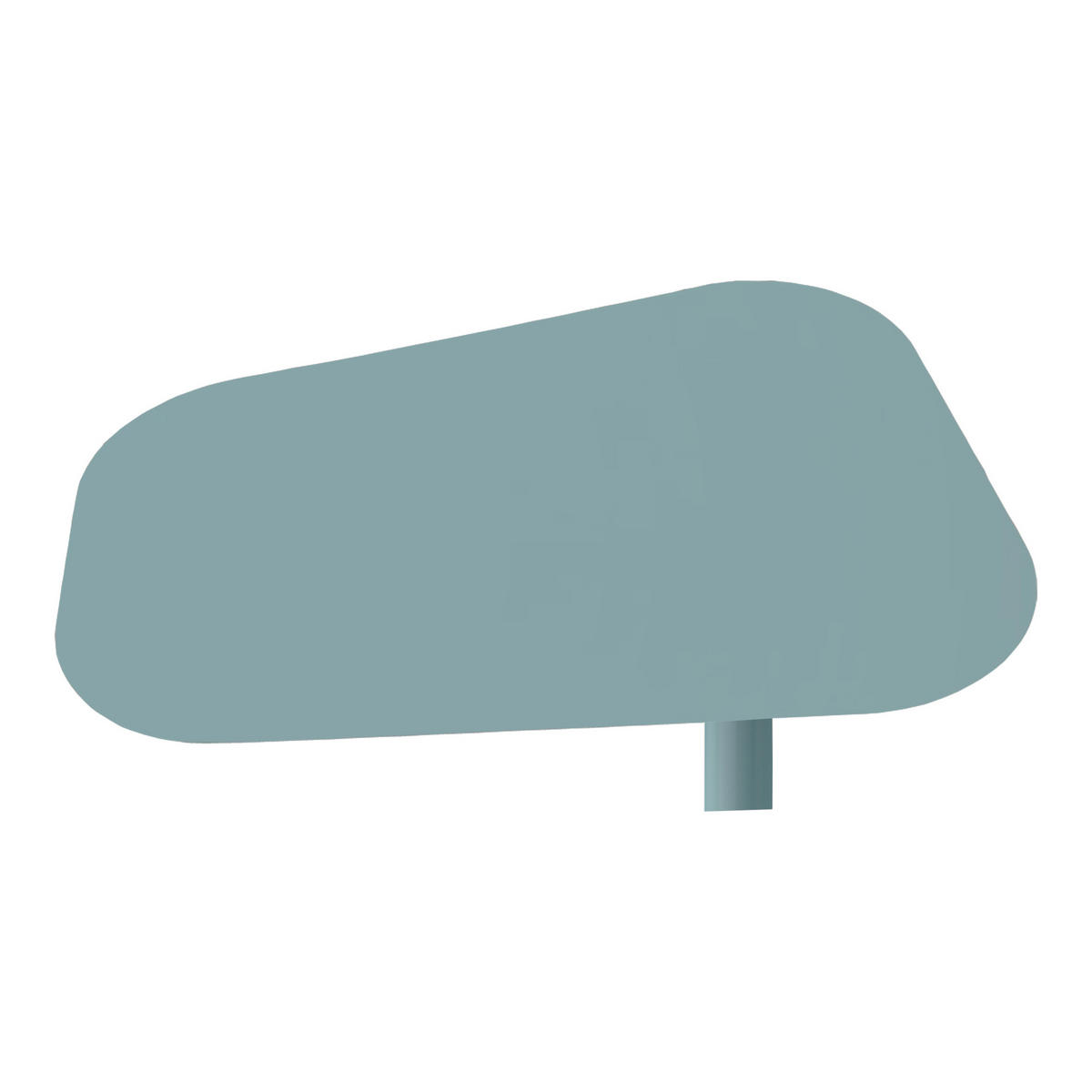 BEISTELLTISCH Nastätten - Blau, Metall (38/50/50cm) - [en.casa]