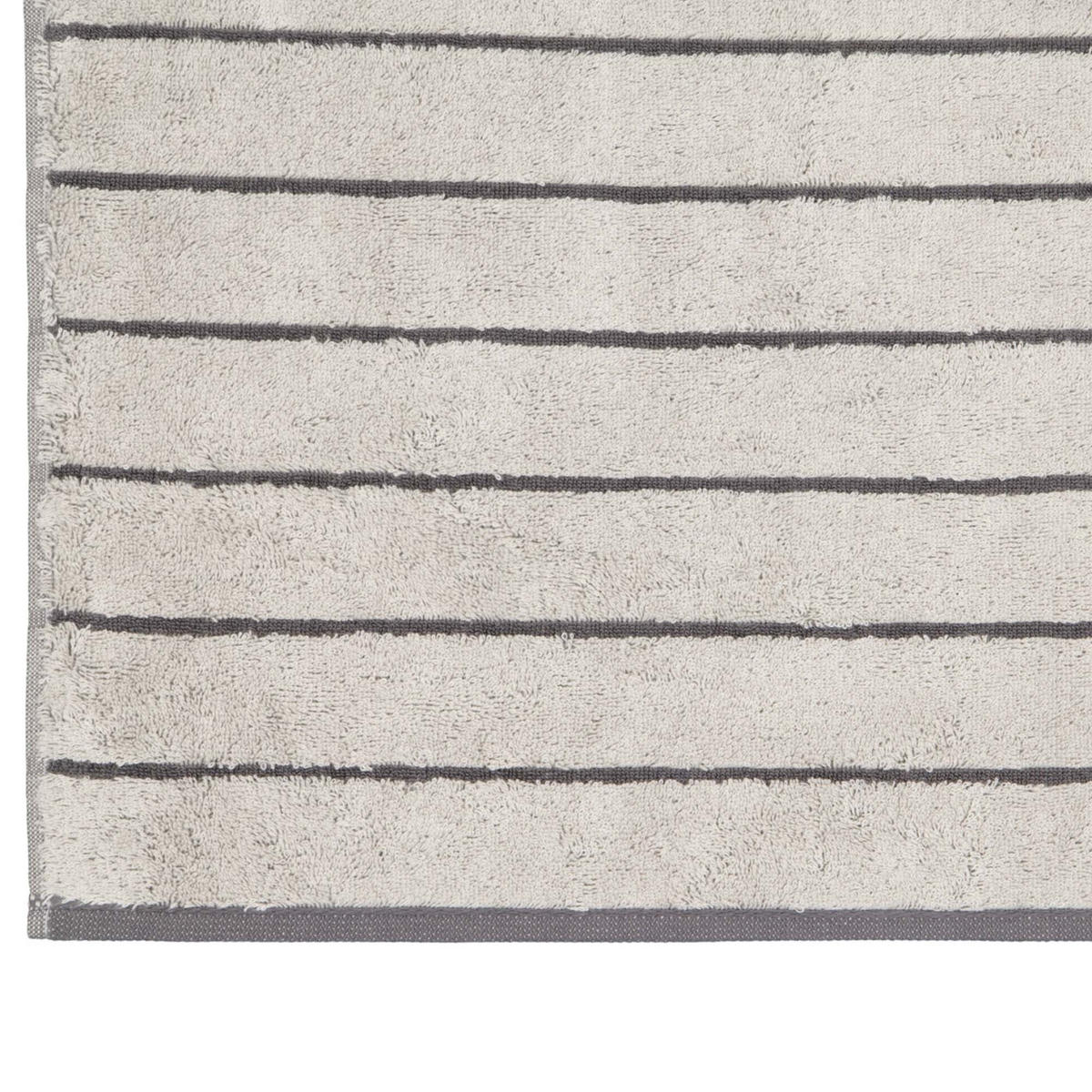 DUSCHTUCH BALANCE DOUBLEFACE 6232 PLATIN - 77 - Grau, Textil (80/150cm) - Cawoe
