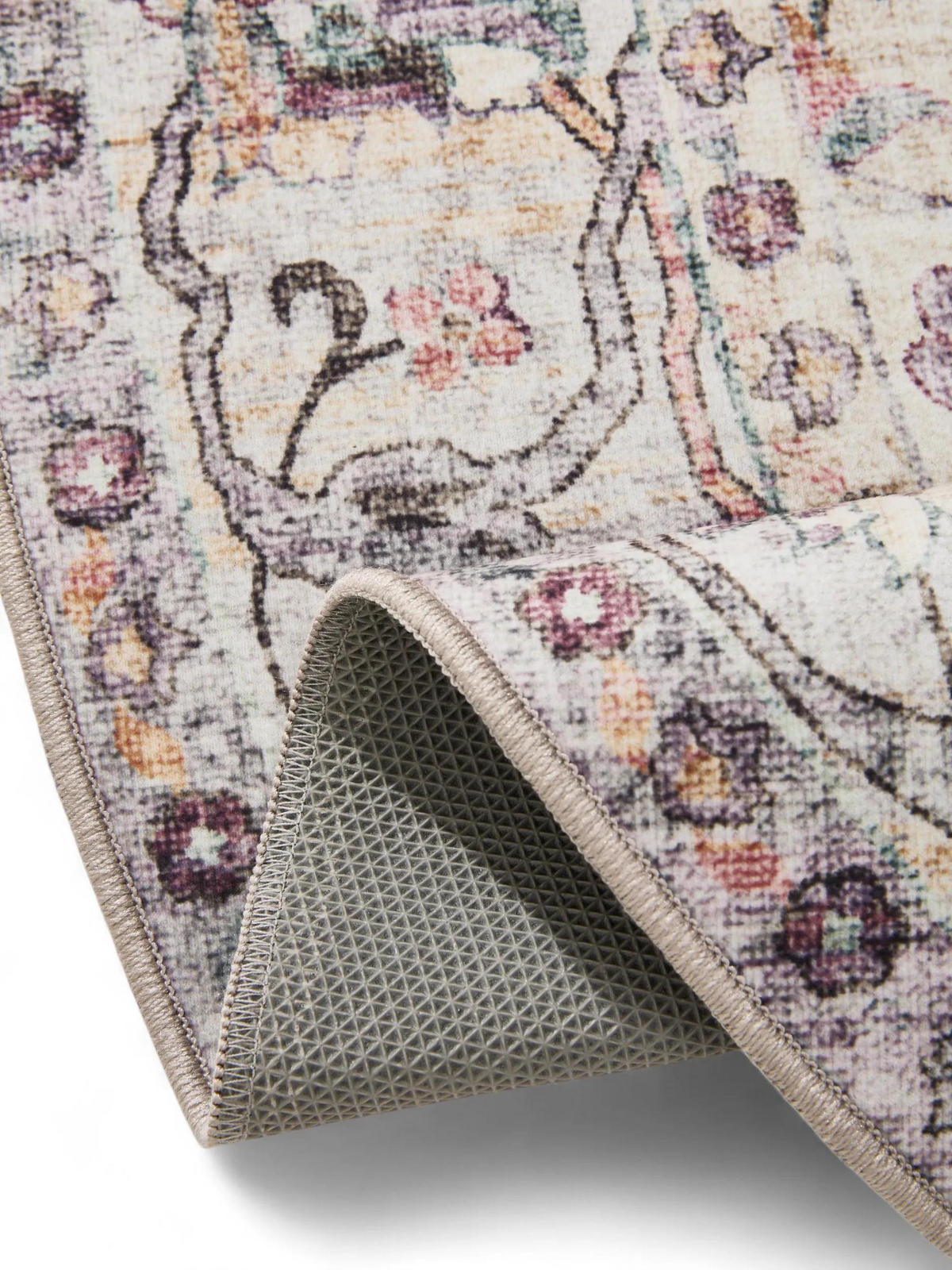 PRATELNÝ koberec George Vícebarevné ø 120 cm - různobarevná, plast/umělá hmota (120/120cm) - benuta