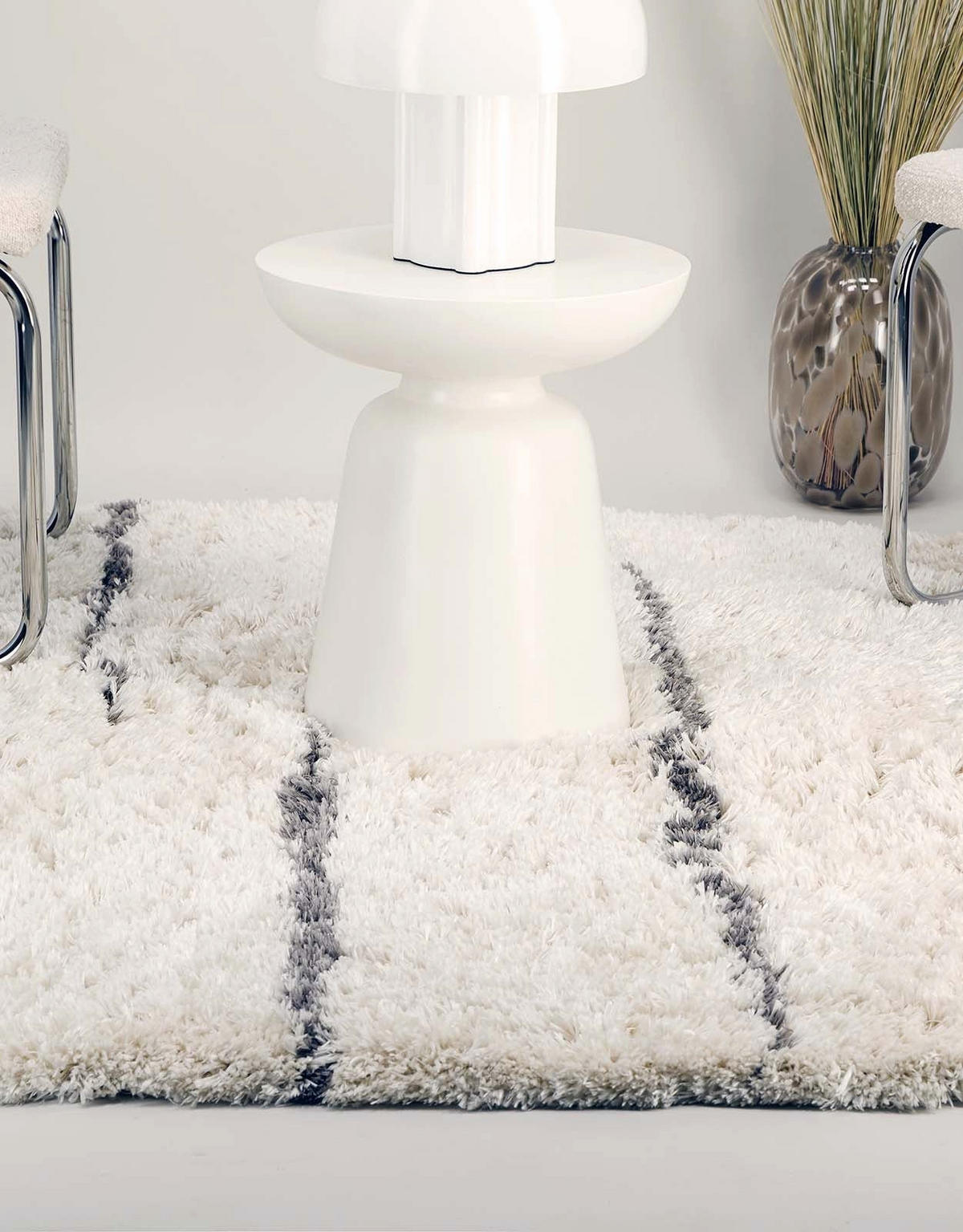 TEPPICH Shaggy ultraweich beige - Beige, Textil (120/170cm) - AFK Living