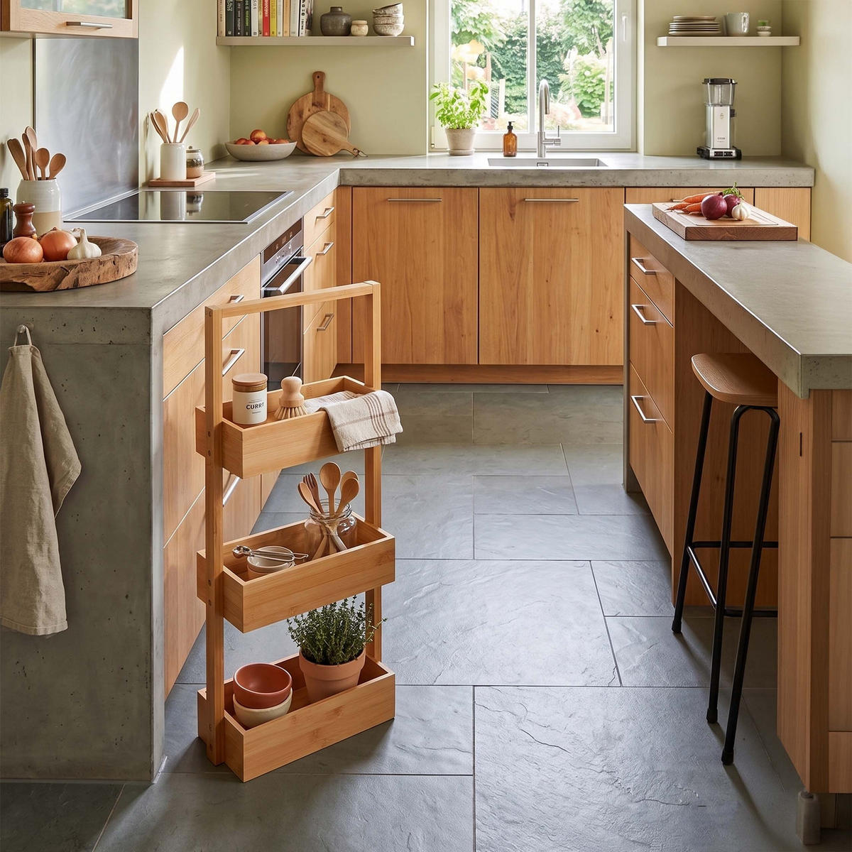 BADREGAL - Hellbraun, Holz/Holzwerkstoff (26/70/17cm) - Relaxdays