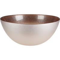 GLASSCHALE Beryt Ø 28 cm - Braun, Glas (28cm) - Home Styling Collection